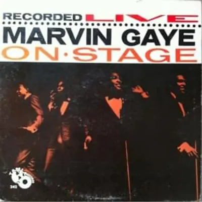 Marvin Gaye Recorded Live on Stage